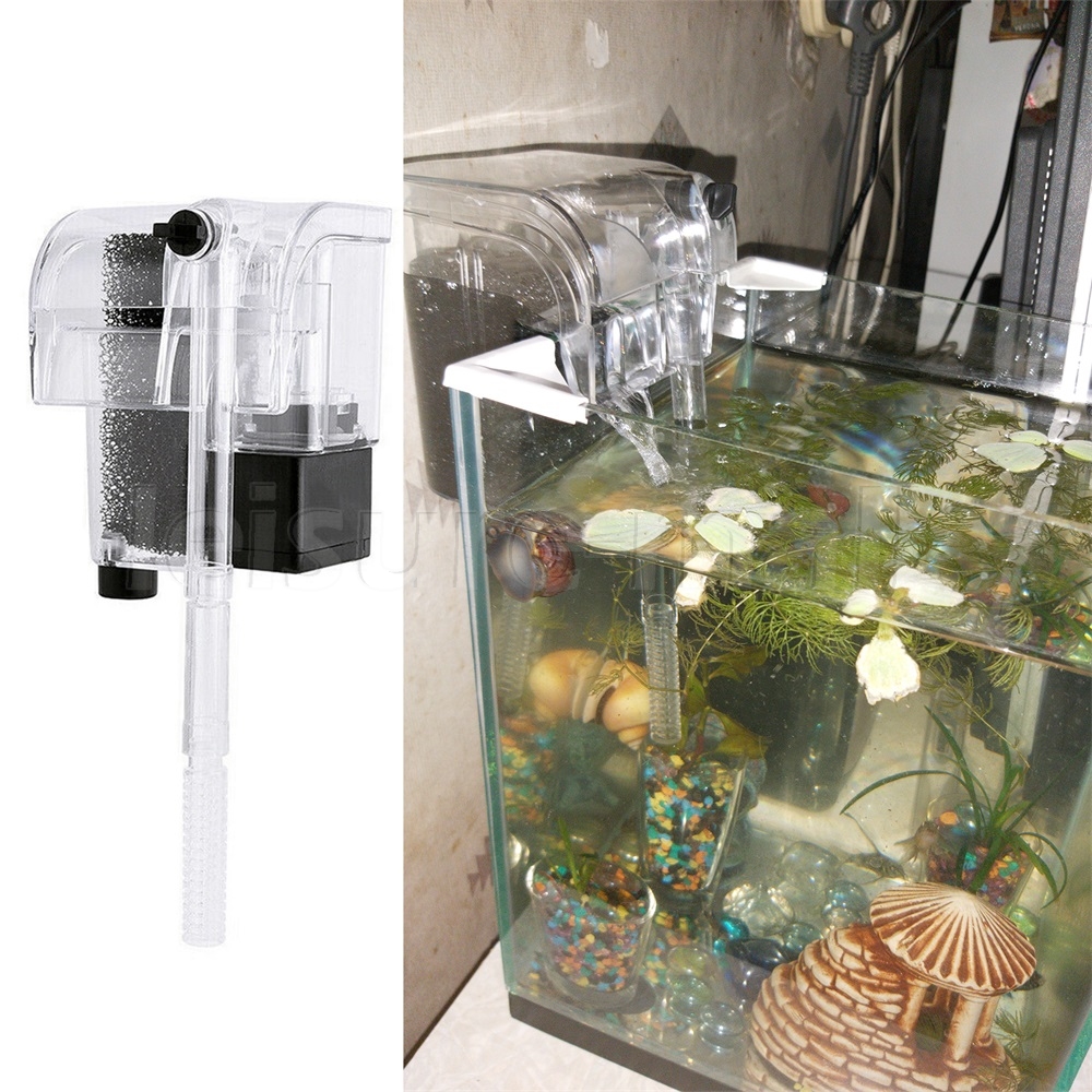 3 in 1 Waterfall Filters Fish Tank Filter Aquarium Accessories